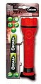 Cegasa Lanterna Profissional de 3 LED - Corpo de Borracha Antiderrapante - Resistente a Choques e Humidade - Funciona com 2 Pilhas LR6 (Incluídas) 104153