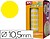 Rolo de Gomets Redondos Adesivos Permanentes - 5.192 Gomets - Fáceis de Separar - Adesivo à Base de Água - Materiais Recicláveis - Cor Amarelo - imagem 1