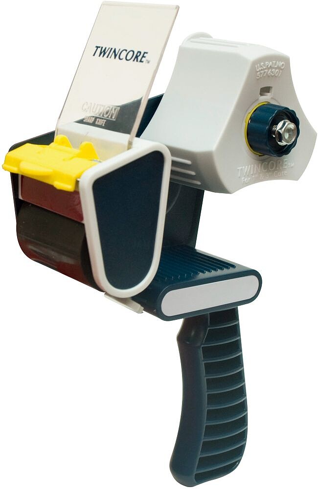 Aplicador Dispensador de Fita - para Rolo Normal e Compacto - Fácil de Usar e Carregar - Resistente e Durável - Branco 12874