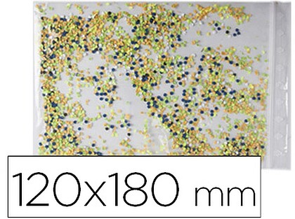 Saquinho Plástico Autofechamento 120X180 mm Embalagem de 100 5177