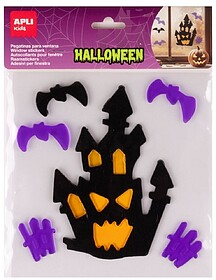 Apli Kids Pack com 7 Autocolantes Jelly de Halloween para Ja...