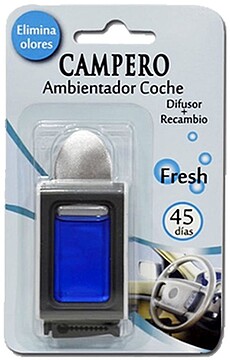 8681084 : Ambientador p/Carro Fresh (Duração 45 dias) 1unVenda Multiplos: 8 unid