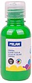 Botella de Tempera Milan 125ml - Tampa Dosadora - Secagem Rápida - Misturável - Verde Claro 03460