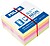 Bloco de 250 Notas Adhesivas Neon Mini - Removíveis - Medidas 50mm x 50mm - Cores Sortidas 411501 - imagem 1