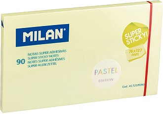 G-64240 : 64240 BLOCO 90 NOTAS SUPERADESIVAS Amarelo PASTEL ...