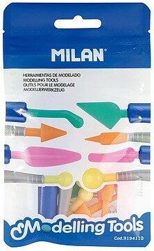 Ferramentas DE MODELADO (2 MANGOS + 8 PONTAS) MILAN