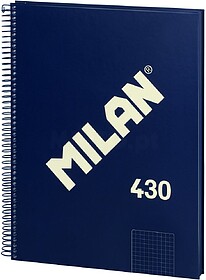 Caderno Espiral Milan Série 1918 Formato A4 Linhado 7mm - 8...