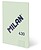 Milan 430 Libreta Encolada Formato A6 Cuadricula 5x5 - 48 Hojas de 95 gr/m2 - Microperforado - Tapa Blanda - Color Verde 57263G48GR - imagem 1