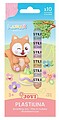 Jovi Kawaii Pack com 10 Barras de Plasticina 15gr - Muito Maleável - Não Seca - Cores Sortidas KW90/10