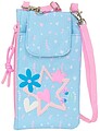 Safta Blackfit8 Smile Monedero Portamovil hasta 6.9” - Compartimento com Cremalheira - Cordão Ajustável - 0.19L - 100x190mm - Cor Azul Claro 842527695