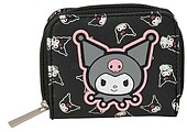 Safta Kuromi Monedero com Carteira - Fecho com Íman - Compartimento para Moedas - 0.10L - 110x20x95mm - Cor Preto 822637188