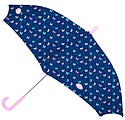 Safta Blackfit8 Mariposas Paraguas Automático de 60cm - 8 Paneles - Asa Engomada - Punta de PVC - Poliéster - Nervios de Acero de 10mm - Color Azul Marino 342630480