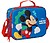 Safta Mickey Rato Bolsa Isotermica Porta Alimentos - Frontal 3D - Cremallera - Bandolera Ajustable - Asa de Mano - 25x19.5x9cm - Color Azul Oscuro 822683041 - imagem 1