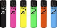 Isqueiro Clipper Jet Flame Llama Antivento Coloridos Sortidos CKJ1A001H G-90994
