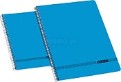 Enri Oficina 4º Tapa Mole Cadernos Espiral Lisos - Tamanho 4º - Capa Mole - Caderno Espiral - Azul 100430028
