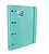 Oxford Europeanbinder Clássico A4+ Pasta de Anéis com Recarga Quadriculada 5x5 - Tampa Extra-Dura - Fecho com Borracha Elástica - Cor Menta Gelada 400109180 - imagem 1