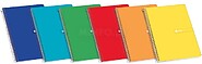 Enri Plus Caderno Espiral Formato Quarto 1 Linha - 80 Folhas 60gr com Margem - Capa Mole - Cores Sortidas 100430104