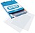 Pacote Elba de 100 Protectores Multifurradeira PP 90 Micras - Tamanho A4 - Acabamento Couro Laranja - Transparente 400005365 - imagem 1