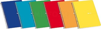 Caderno Espiral Enri Capa Mole 12º 4x4 80 Folhas - Design P...