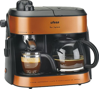 71704455 : MÁQUINA CAFÉ EXPRESSO E FILTRO UFESA - CK7355 - 71704455 1800W - CAFÉ EXPRESSO E DE FILTRO