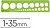 10 x Escantilhao circulos de 35 cm Escantilhao circulos de 35 cm 156000 - imagem 1