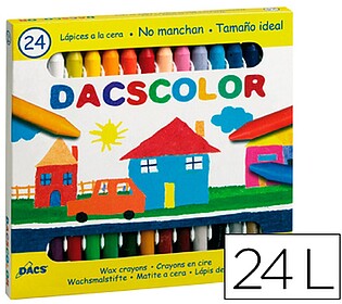 DC050295 : 6 x Lapis de cera alpino dacs com 24 lapis Lapis ...