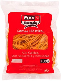 08616 GOMAS ELÁSTICAS FIXO BOLSA 100 GR. 2MMX12CM