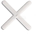 Cruzamentas Juntas 2mm. L (B-300 U.) 2952 Rubi G-79612