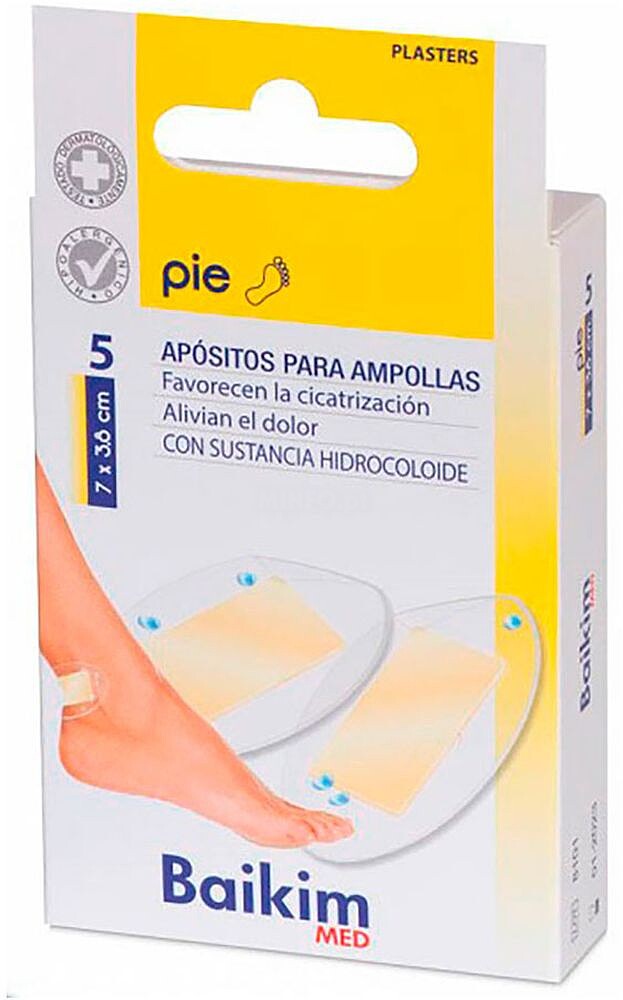 Apósitos para Ampollas 5 unidades G-97037