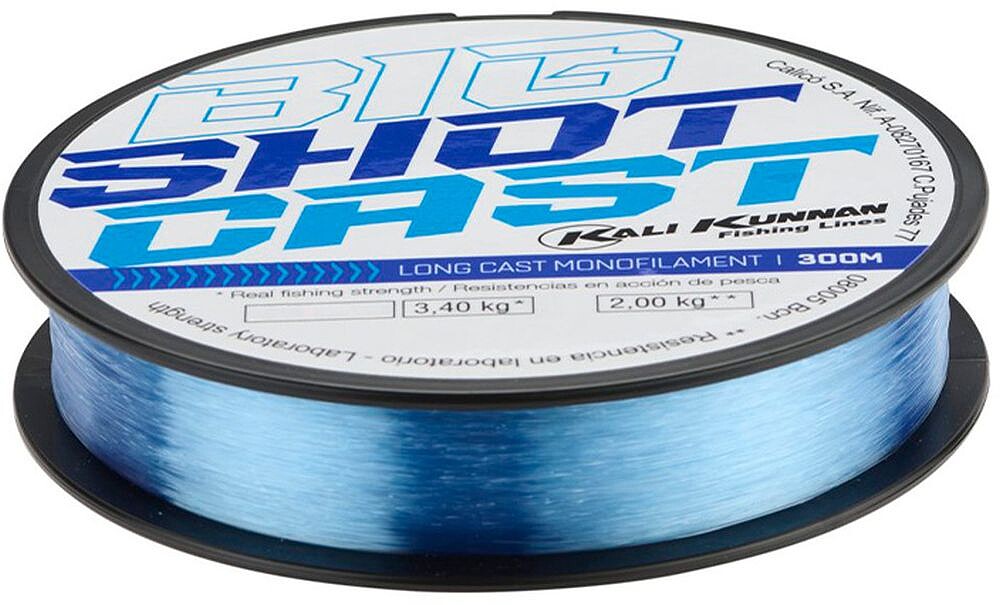 Fio Monofilamento Azul, B300 Big Shot Cast, Ø0,40 mm x 300 m 90819