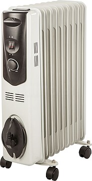 AQUECEDOR A ÓLEO S&P - SAHARA 2003 - 5226832900 : 2000/ 1200/ 800W - 9 ELEMENTOS