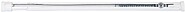 Portavisilho a Pressão Modelo Oval Force Branco 40-60cm 1 Unidade G-68361