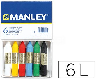 Pack Manley de 6 Ceras Blandas de Traço Suave - Ideal para ...