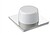 Tope Adesivo Branco-Cromo (Blister 2 Unid) Inofix 66613 - imagem 1