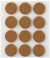 Pack 12 Filtros Marrons Sintéticos Adesivos Diâmetro 22MM Plasfix Inofix 66703