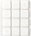 Pack 12 Filtros Brancos Sintéticos Adesivos 22X22MM Plasfix Inofix 66708