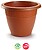 Vaso Redondo 25cm Terracota Vaso Redondo 25cm Terracota - imagem 1