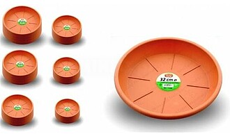 181193 : PLATO MACETA PLASTICFORTE COLOR - 20 CM