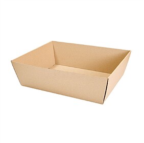 Cesta Cabaz Kraft 390x300x130mm 20un Cesta Cabaz Kraft 390x3...