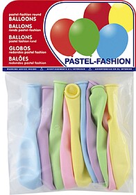 20035 : BALOES PASTEL CLARO BOLSA DE 1 BALOES PASTEL CLARO B...