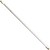 Varões de cortina extensíveis ovais brancos 60-80 cm (2 peças) - imagem 1