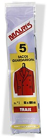 G-73939 : 73939 5 SACOS DE ROUPA Nº 3 ABRAÇO 65X150cm MAUR...