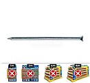 Caixa 100 Punta CP 3,4X70 DQ Din/Ref Cpq Zincado Celo 17198