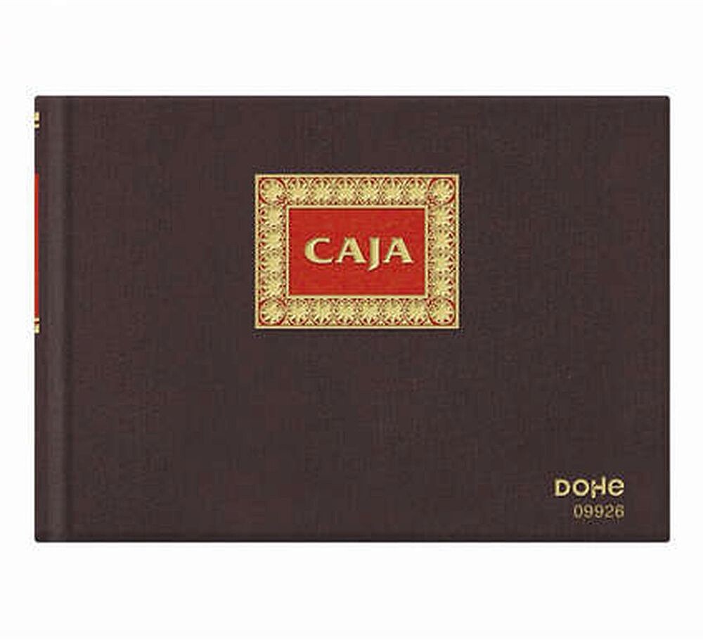 Livro de Atas Dohe, 50 Folhas Numeradas, Papel Offset 100g - Tamanho Folio Natural - Encadernação em Tela de Primeira Qualidade com Estampagem em Vermelho e Ouro - Impresso a 2 Cores - Cor Bordô DO09921