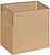 Dois Cajas de Embalagem de 4 Abas - Medidas 355x265x270mm - Cartão de Ondulado 3mm - Resistente e Durável - Ideal para Envios e Armazenamento DO16050 - imagem 1