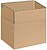 Dois Cajas de Embalagem de 4 Abas - Medidas 440x325x420mm - Cartão de Canal 3mm - Resistente e Durável - Ideal para Envios e Armazenamento DO16054 - imagem 1