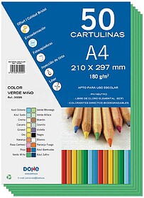 Pacote Dohe de 50 Cartulinas A4 180g/m2 - pH Neutro - Livres...