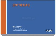 Talonários Pré-Impressos a Duas Tintas em Papel Autocopiativo - Formato Apaisado - 100 Folhas - Duplicado DO50079D