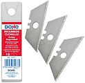 Dohe Pack com 10 Lâminas de Substituição Trapezoidais para Cutelo de Segurança - 18mm - Aço de Máxima Qualidade DO79277