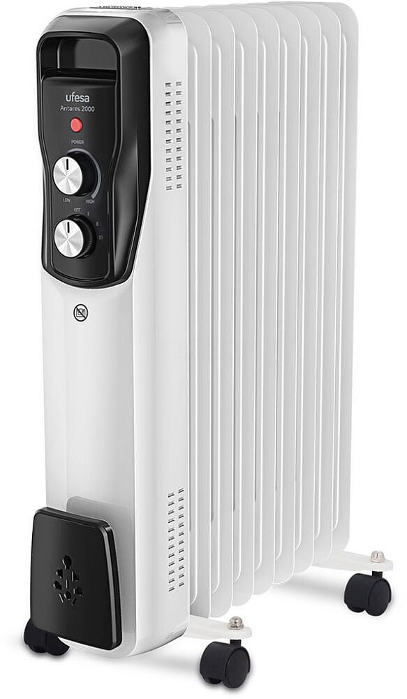 Ufesa Radiador de Óleo 2000W 9 Elementos ANTARES2000